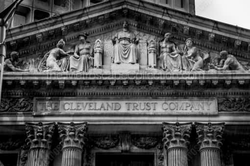 The Cleveland Trust Company Building -- Cleveland Black and White Photography