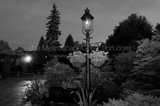 Frank Fetch Park in German Village -- Columbus Black and White Photos