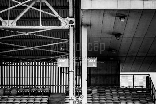 Columbus Black and White Photography of The Decaying Remains of Old Cooper Stadium The Decaying Remains of Old Cooper Stadium -- Columbus Black and White Photography