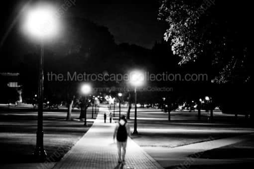 Columbus Black and White Photography of The Oval on the Campus of THE Ohio State University The Oval on the Campus of THE Ohio State University -- Columbus Black and White Photography