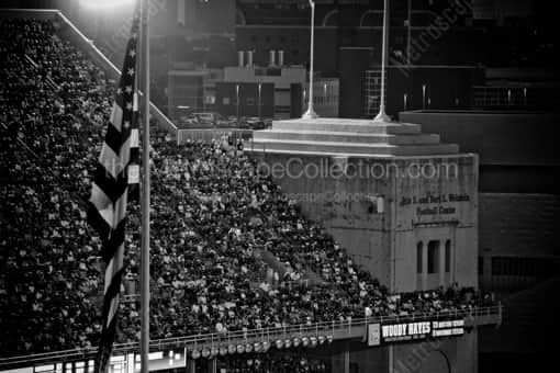 Columbus Black and White Photography of The Iris and Bert Wolstein Football Center The Iris and Bert Wolstein Football Center -- Columbus Black and White Photography