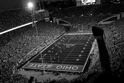 Touchdown Ohio State -- Columbus Black and White Photos