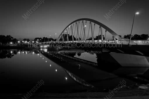 Columbus Black and White Photography of The NEW Main Street Bridge in Columbus Ohio The NEW Main Street Bridge in Columbus Ohio -- Columbus Black and White Photography