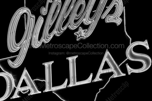 Gilley's on the Southside -- Dallas Black and White Photography