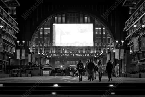 American Airlines Center -- Dallas Black and White Photography
