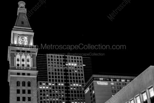 Denver Black and White Photography of The Daniels and Fisher Building from 16th The Daniels and Fisher Building from 16th -- Denver Black and White Photography