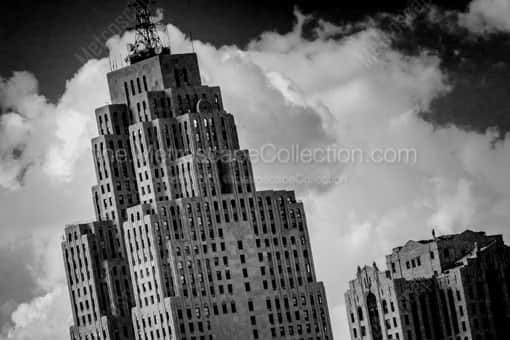 The Penobscot Building -- Detroit Black and White Photography