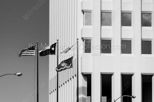 One Moody Plaza -- Galveston Black and White Photography