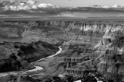 The Colorado River in the Grand Canyon -- Grand Canyon Black and White Photography