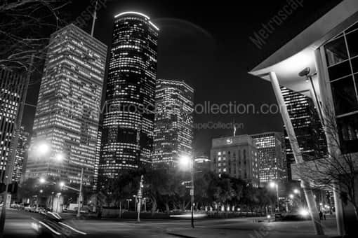 Downtown Houston -- Houston Black and White Photography