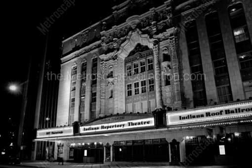 The Publix Theatre -- Indianapolis Black and White Photos