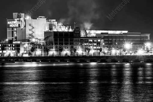 The Maxwell House Factory -- Jacksonville Black and White Photos