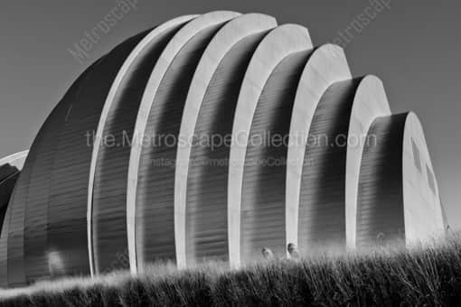 The KC Performing Arts Center -- Kansas City Black and White Photos