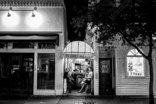 The Smallest Bar -- Key West Black and White Photos