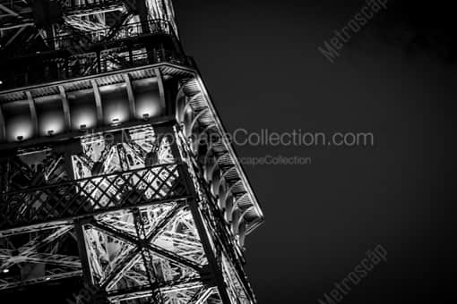 Las Vegas Black and White Photography of The Las Vegas Eiffle Tower at the Paris Hotel and Casino The Las Vegas Eiffle Tower at the Paris Hotel and Casino -- Las Vegas Black and White Photography