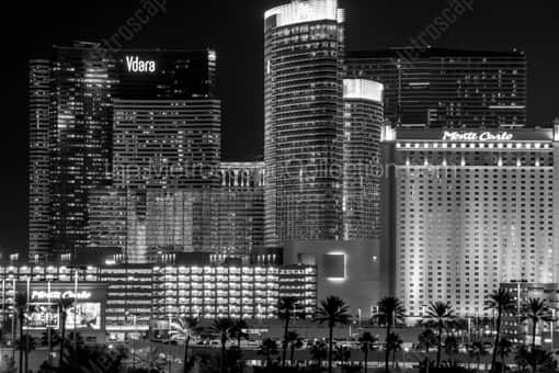 Vdara at City Center Las Vegas -- Las Vegas Black and White Photos