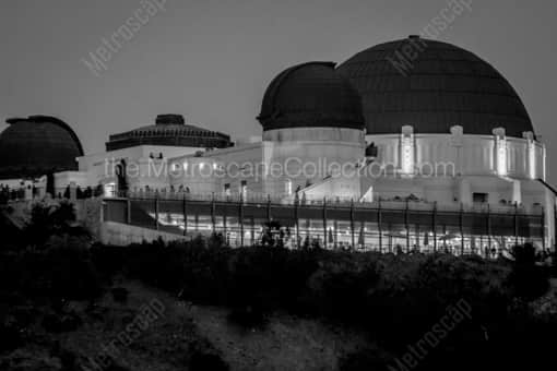 The Griffith Observatory -- Los Angeles Black and White Photography