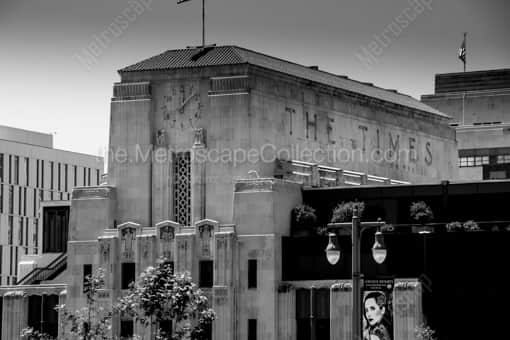 The Los Angeles Times Building -- Los Angeles Black and White Photography