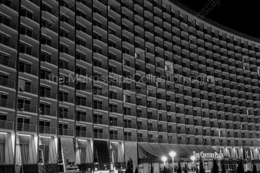 The Century Plaza Hotel -- Los Angeles Black and White Photography