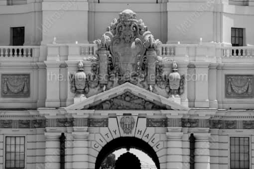 Pasadena City Hall -- Los Angeles Black and White Photography