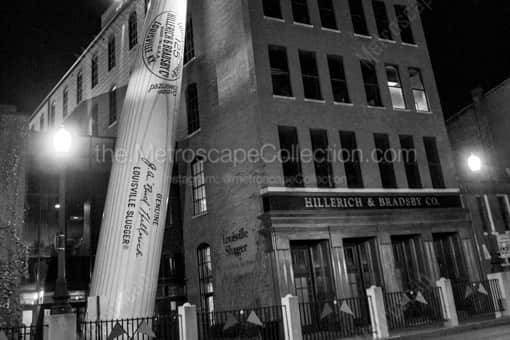 The Louisville Slugger Museum -- Louisville Black and White Photos