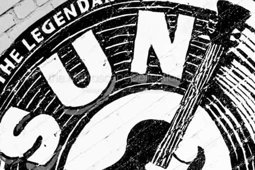 Legendary Sun Records in Memphis -- Memphis Black and White Photography