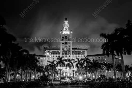 The Biltmore Hotel in Coral Gables -- Miami Black and White Photography