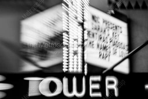 The Tower Theater in Little Havana -- Miami Black and White Photography