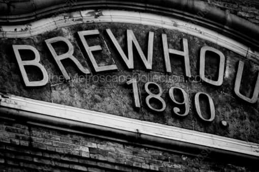 Schlitz Brewhouse A -- Milwaukee Black and White Photos