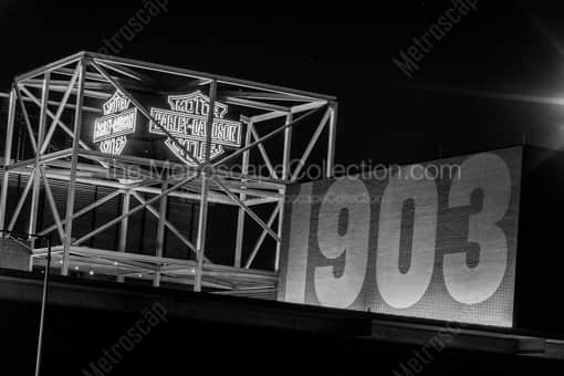 The Harley Davidson Museum -- Milwaukee Black and White Photos