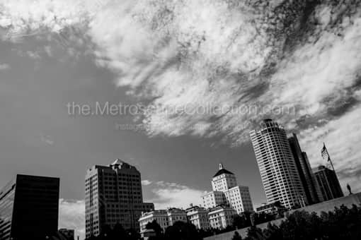 The University Club Tower -- Milwaukee Black and White Photos