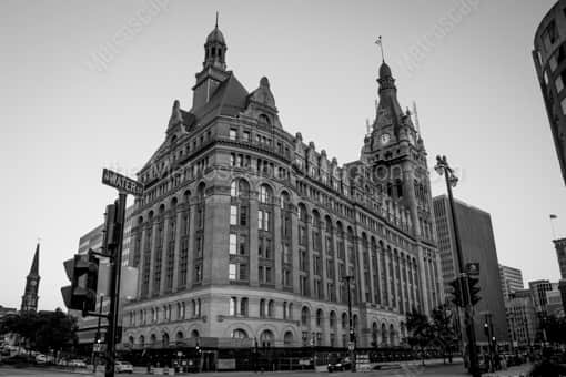 Milwaukee City Hall -- Milwaukee Black and White Photos