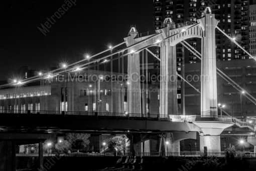 Hennepin Avenue Bridge -- Minneapolis Black and White Photos