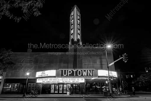 The Minneapolis Uptown Theater -- Minneapolis Black and White Photos