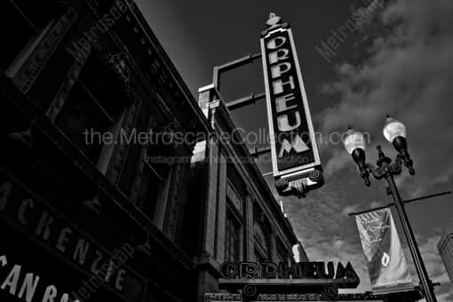 The Orpheum Theater -- Minneapolis Black and White Photos