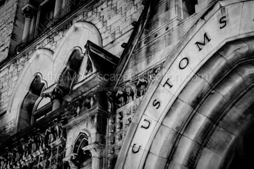 Nashville Customs House -- Nashville Black and White Photos