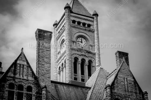 Nashville Union Station -- Nashville Black and White Photos