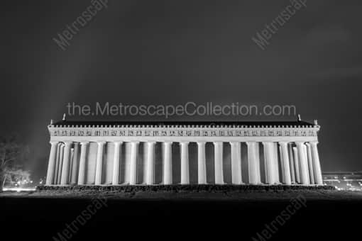 The Nashville Parthenon -- Nashville Black and White Photos