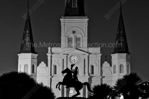Palace d'Armes in New Orleans -- New Orleans Black and White Photography