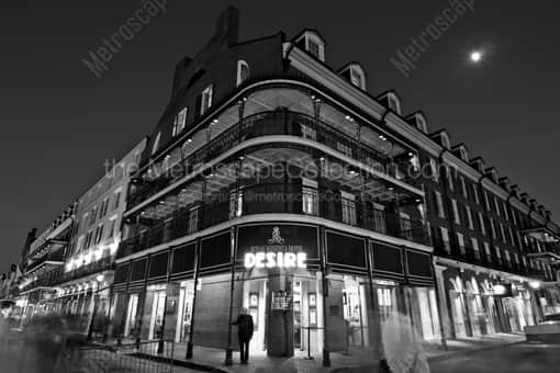 The Royal Sonesta Desire Hotel -- New Orleans Black and White Photography