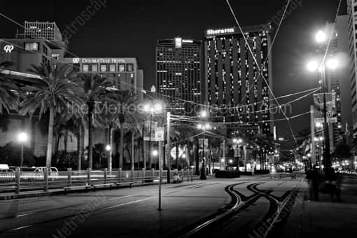 The Downtown New Orleans Sheraton -- New Orleans Black and White Photography