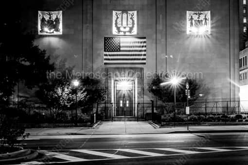 New York City Black and White Photography of The Brooklyn Battery Tunnel and Triborough Bridge Authority The Brooklyn Battery Tunnel and Triborough Bridge Authority -- New York City Black and White Photography