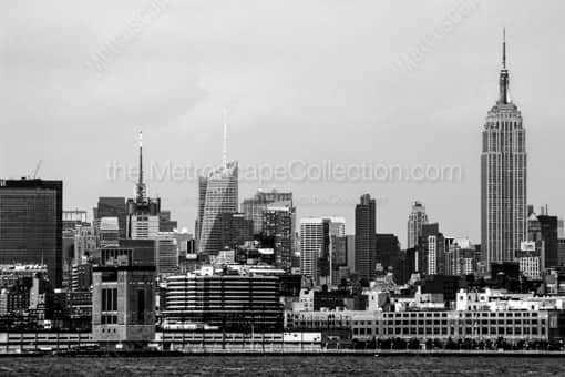 New York City Black and White Photography of The Empire State Building in New York City The Empire State Building in New York City -- New York City Black and White Photography