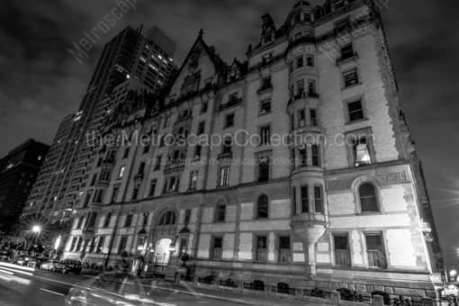 The Dakota -- New York City Black and White Photos