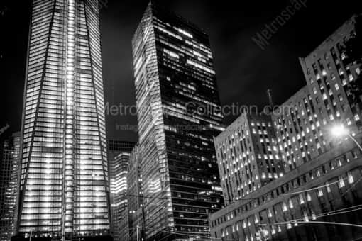 The Freedom Tower -- New York City Black and White Photos