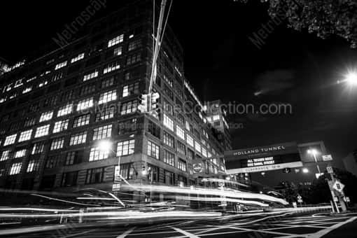 The Holland Tunnel -- New York City Black and White Photos