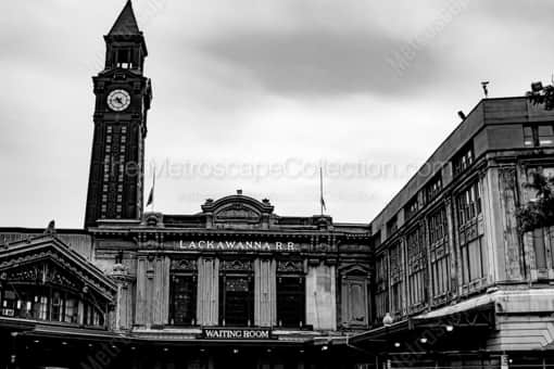 The Lackawanna RR Train Station -- New York City Black and White Photos