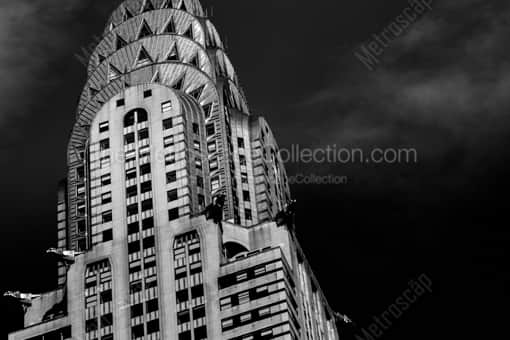 The Chrysler Building Top -- New York City Black and White Photos