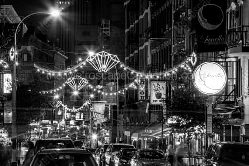 Little Italy -- New York City Black and White Photos