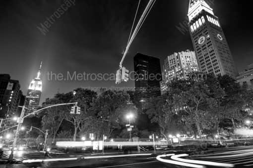 Fifth Avenue and 23rd Street -- New York City Black and White Photos